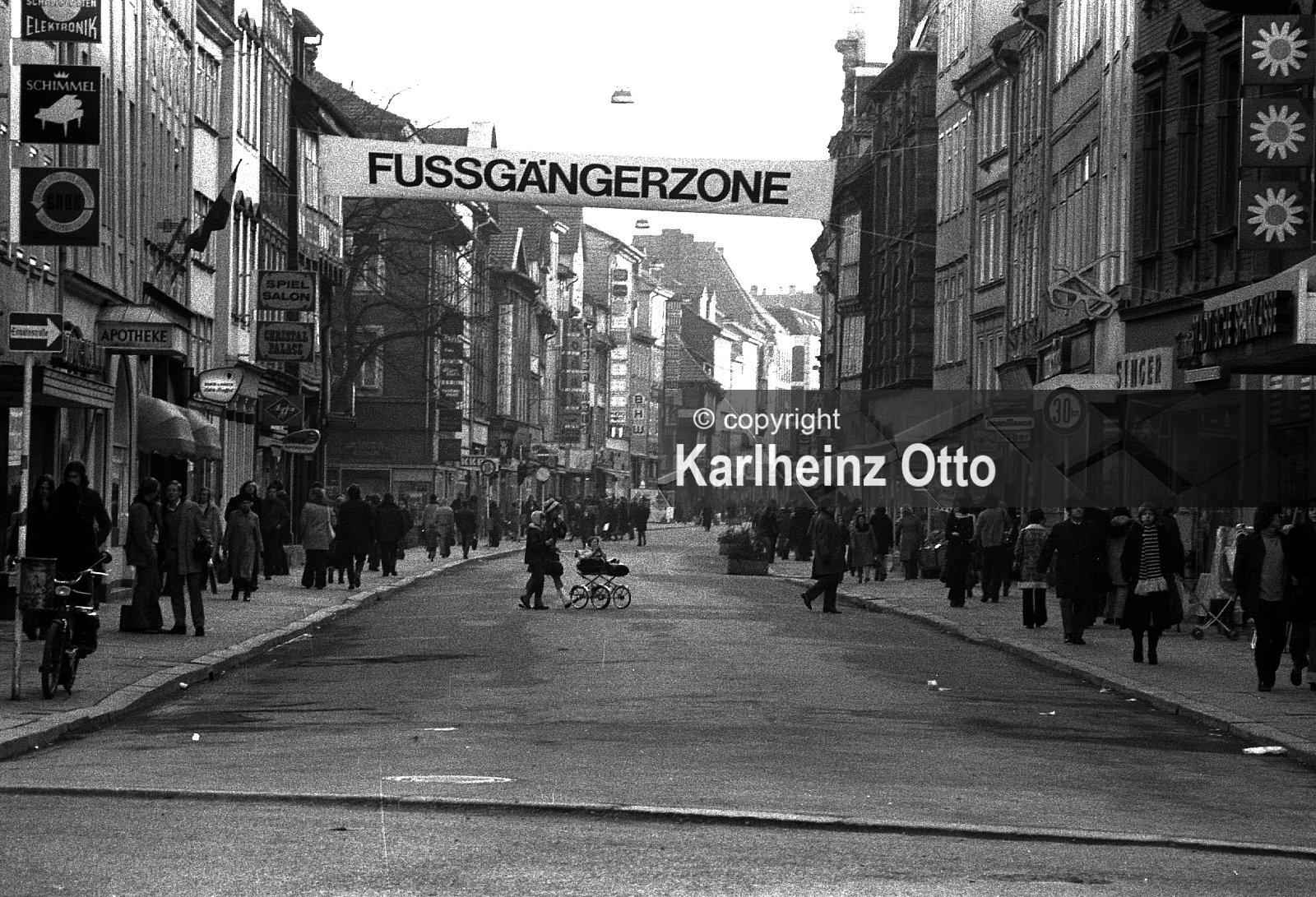 GÖTTINGEN FOTOS VON 1970 - 1974