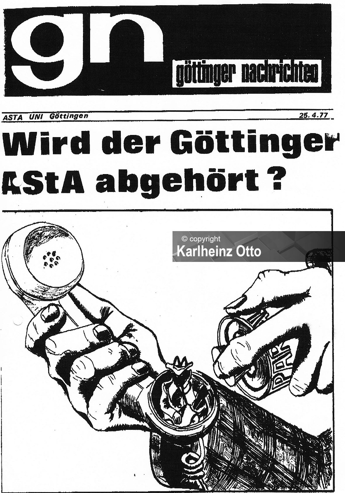 GÖTTINGEN FOTOS VON 1975 - 1979