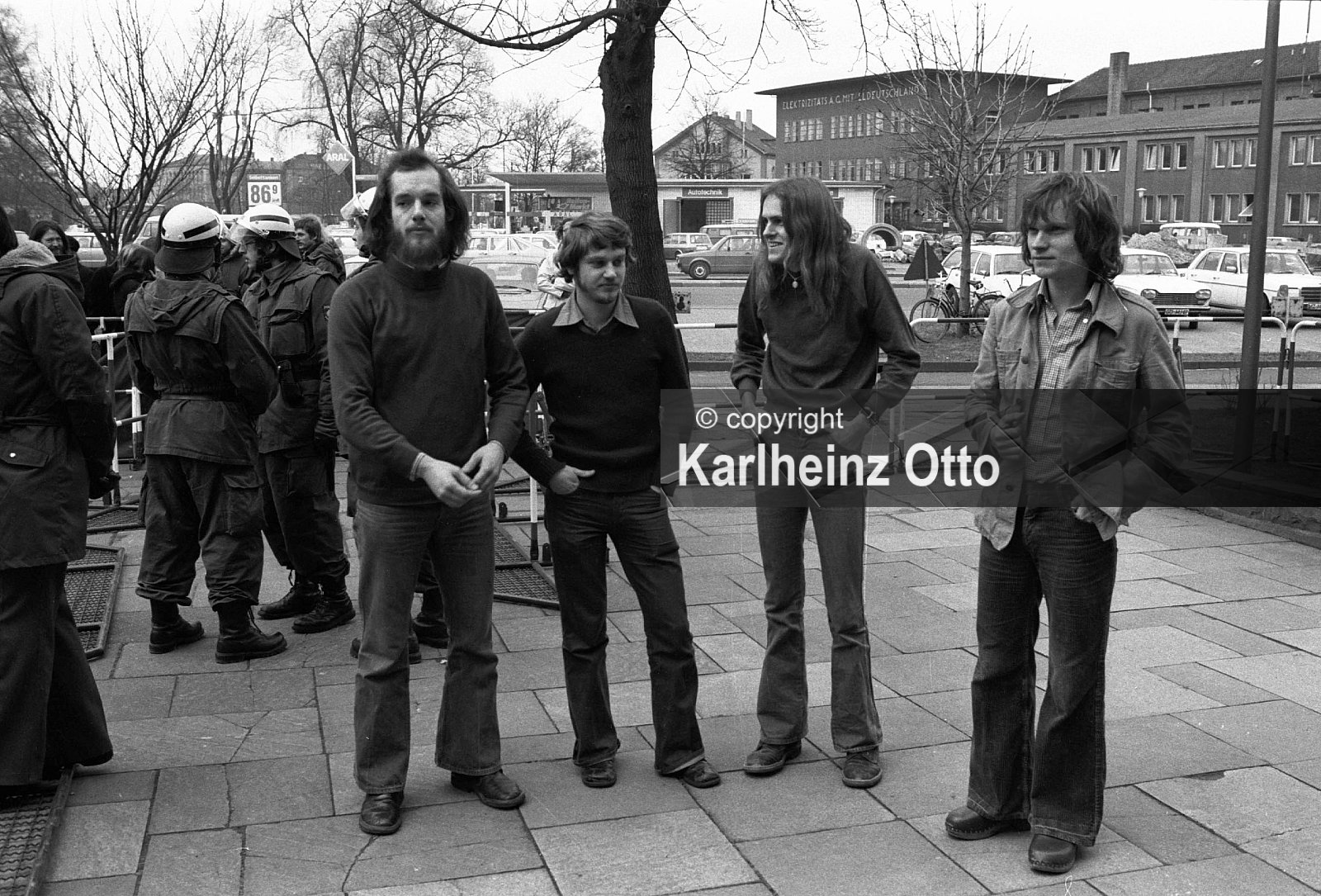 Buback Prozess - GÖTTINGEN FOTOS VON 1975 - 1979