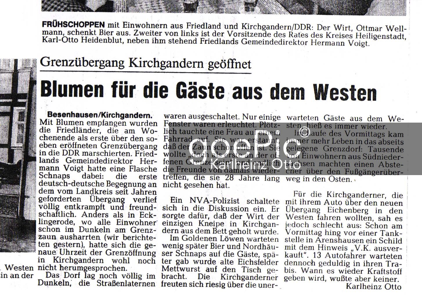 DDR - Grenze / Grenzöffnung ab 1965 bis 1990
