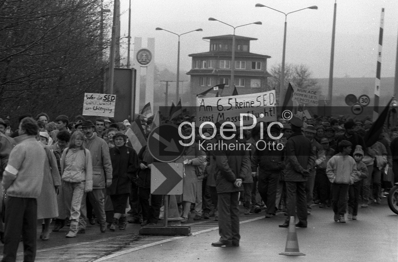 DDR - Grenze / Grenzöffnung ab 1965 bis 1990